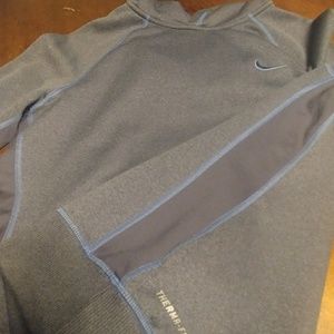 Nike Hoodie Sweatshirt - Woman Large